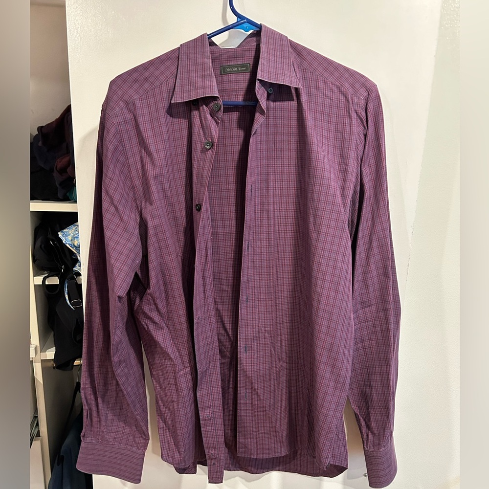 Saks Fifth Avenue Men’s Dress Shirt, M